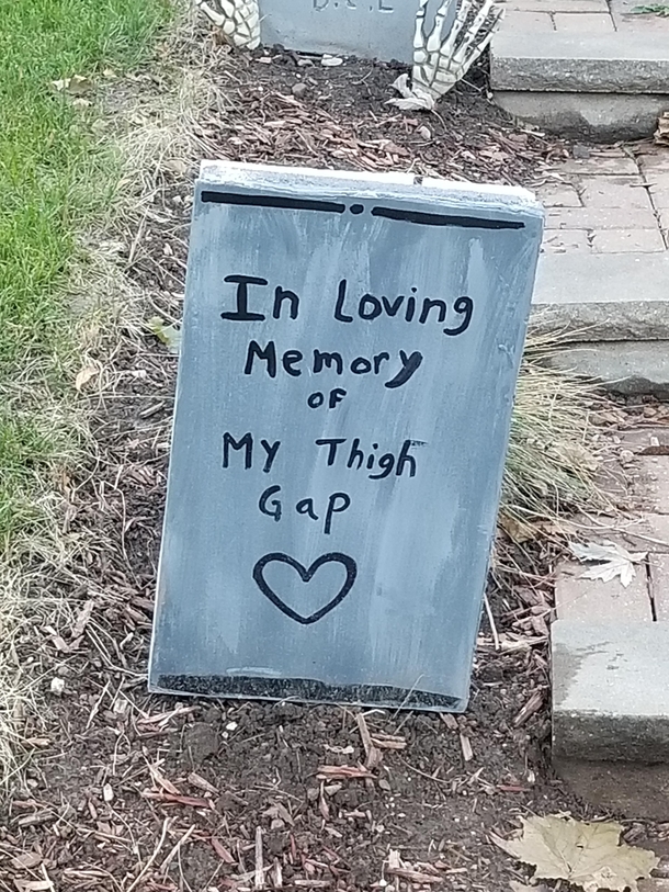 In loving memory Halloween decoration