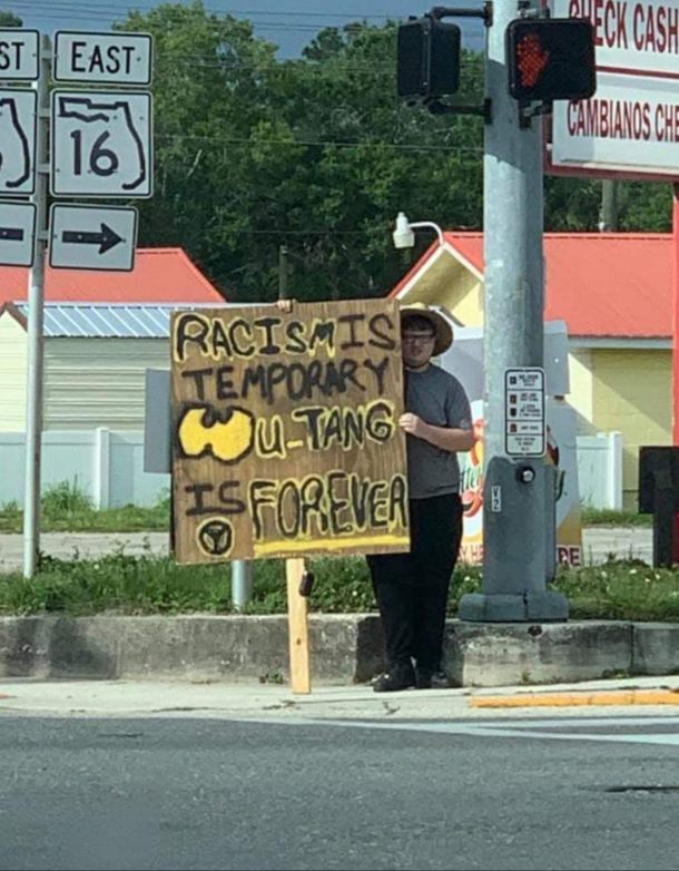 In my hometown today Racism is temporary WuTang is forever