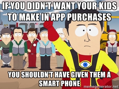 In regards to In App Purchasing