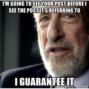 In response to in response posts