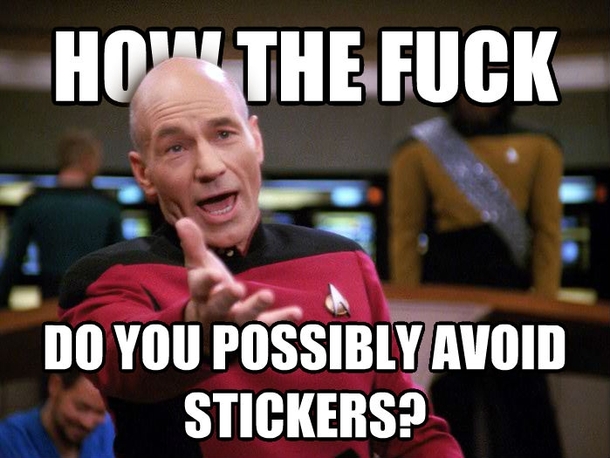 In response to the guy who has an irrational fear of stickers specifically on fruit