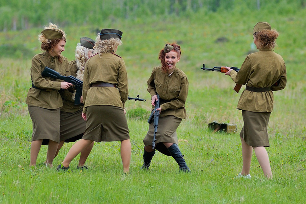 In Russia girls just wanna have fun