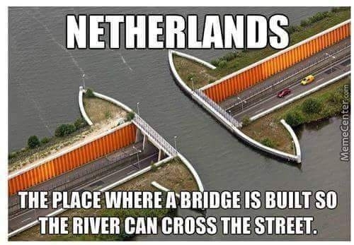 In Soviet Holland River Cross You