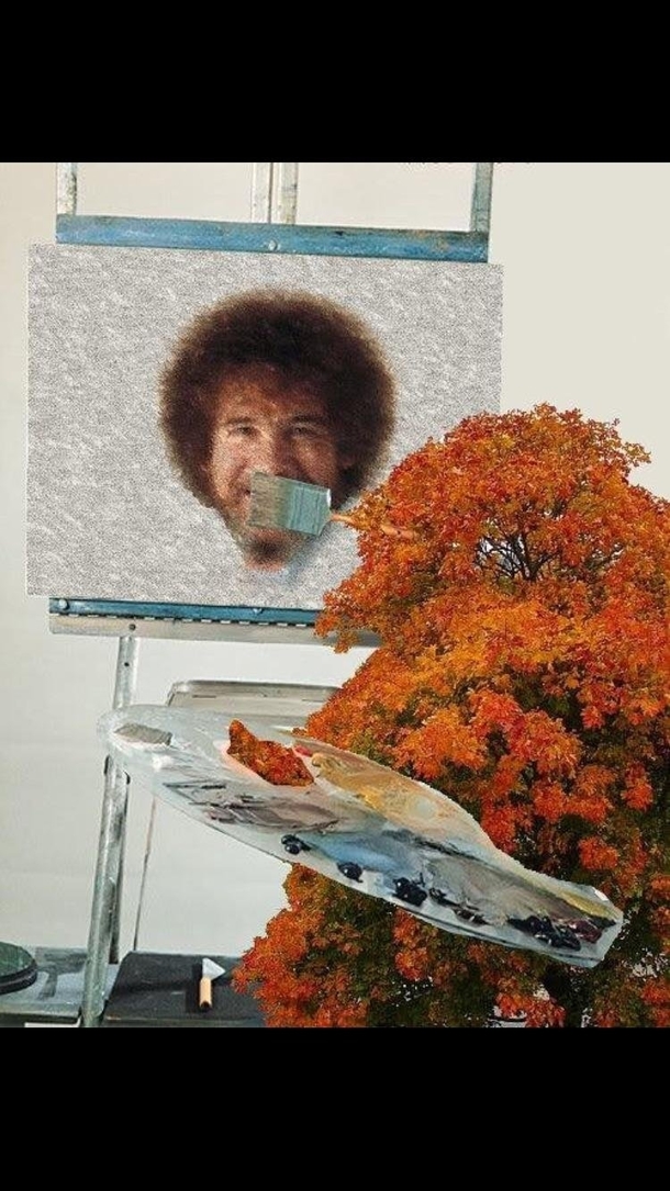 In Soviet Russia nature paints you