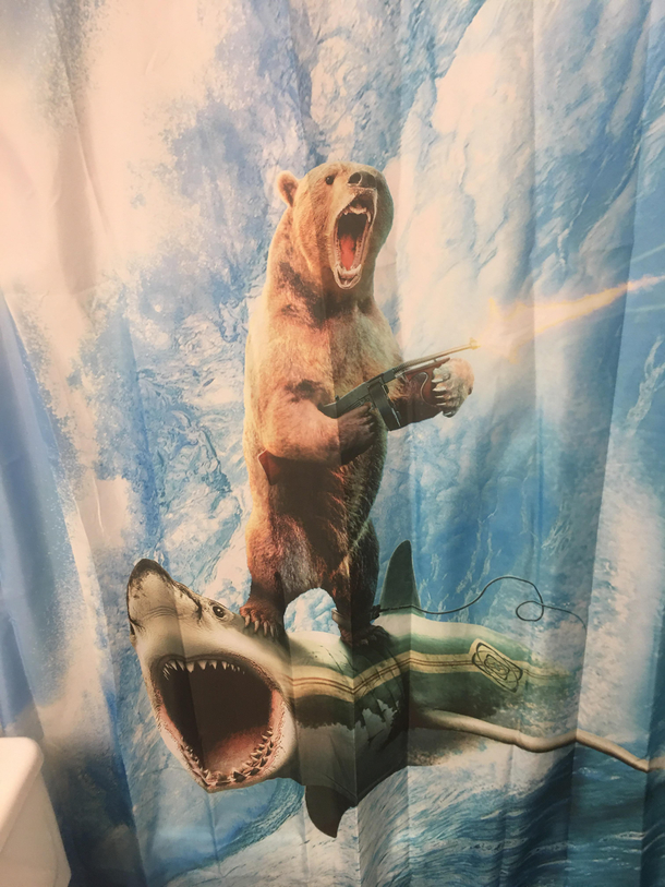 In spite of uComplexToxins post I figured Ide show yall what a serious shower curtain looks like