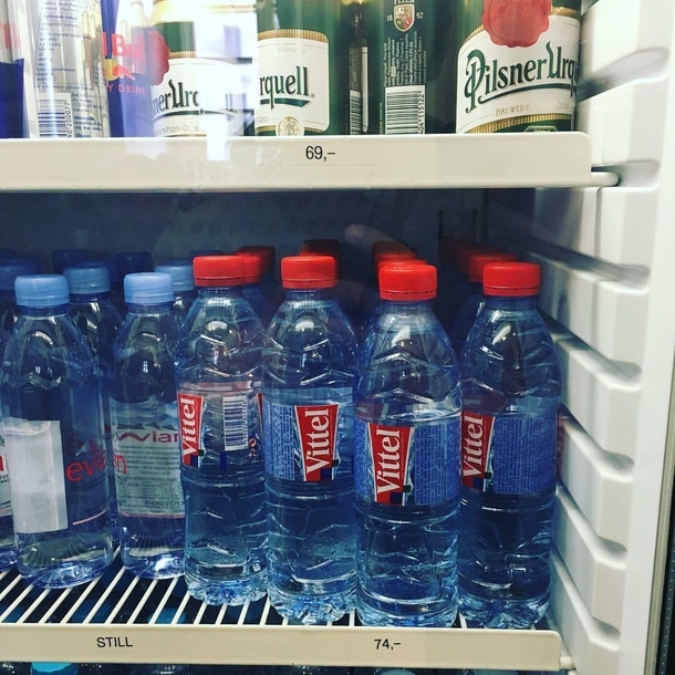 In the Czech Republic water costs more than beer