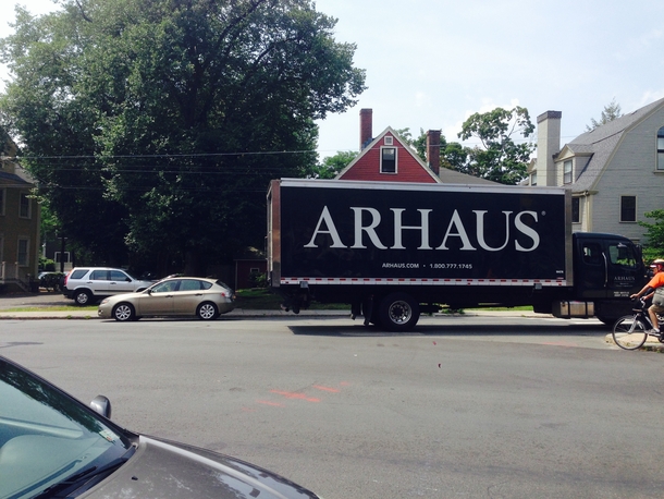 in the middle of ar street