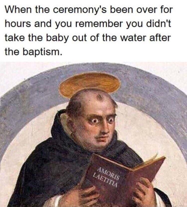 In the Name of the Father the Son and theHoly Shit