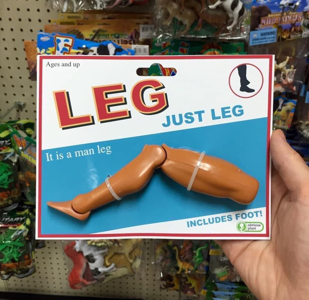 Includes foot