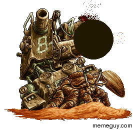 incredible pixel art from metal slug