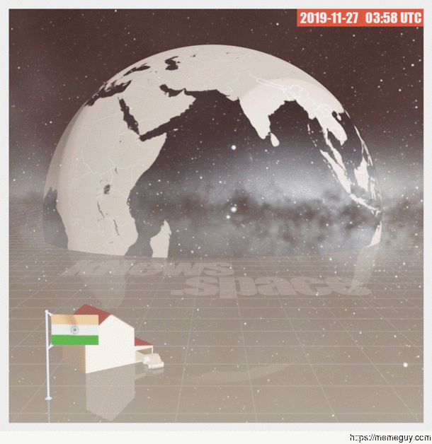 India launches a rocket tonight The first after their tragic moon mission in July Lets cheer them up