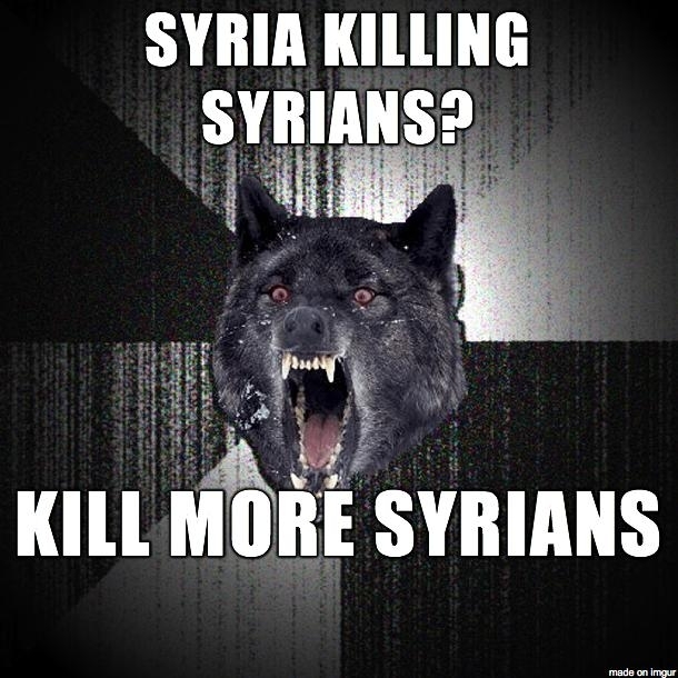 Insanity Wolf on Syria