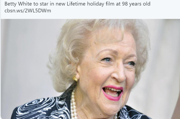 Interesting fact Betty White used to be Betty Grey until she fought the Balrog and was reborn