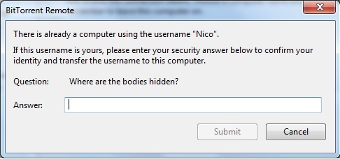 Interesting security question