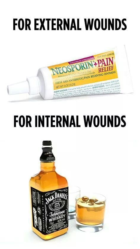Internal wounds may require several doses