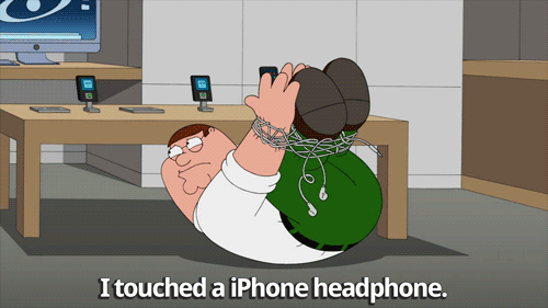 iPhone headphone