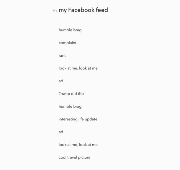 Is anyone else feeling done with Facebook