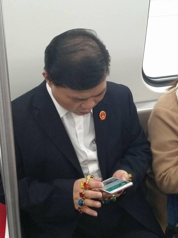 Is he Thanos or Mandarin