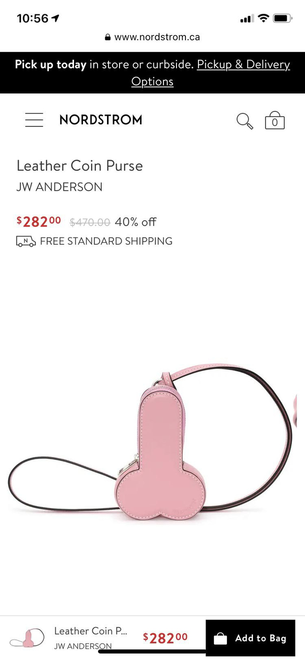 Is it just me or is this dick-shaped purse a little overpriced