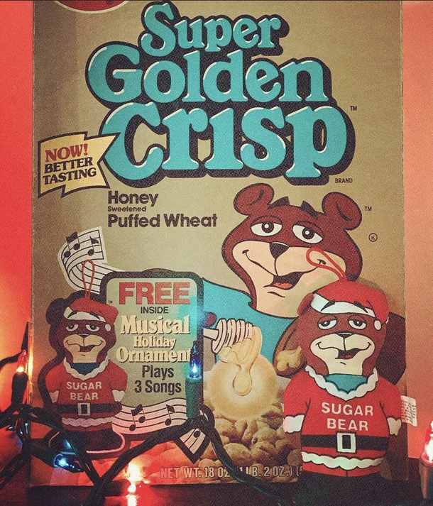Is it me or did the old Super Golden Crisp bear look super baked