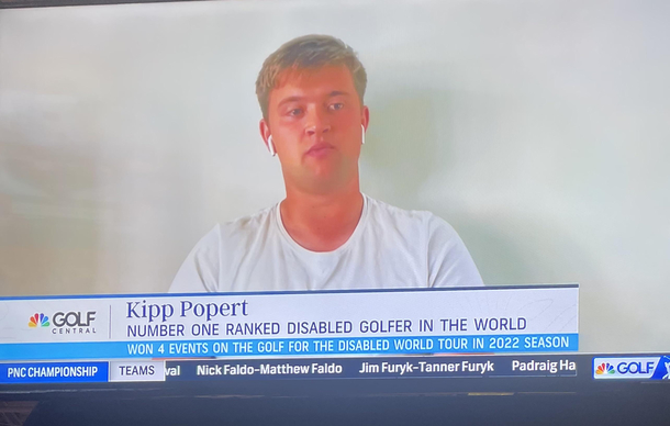 Is it rude to ask what his handicap is