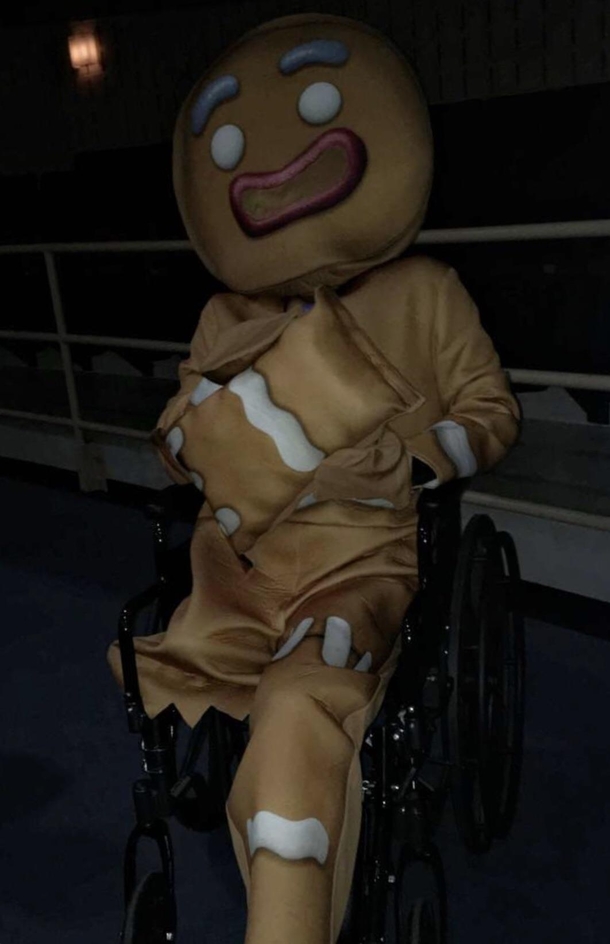 Is it too late to post an amputee Halloween costume