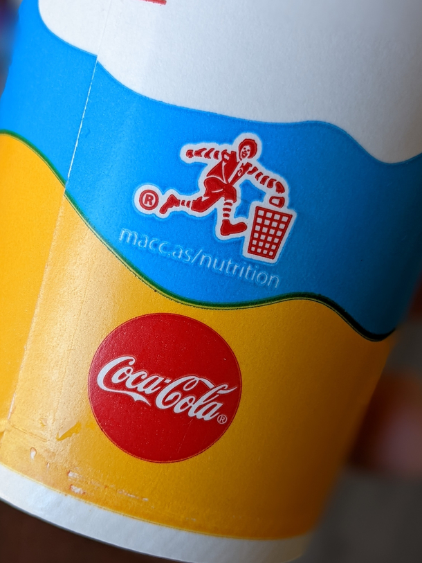 Is the big red clown finally coming clean about the nutritional value of McDonalds