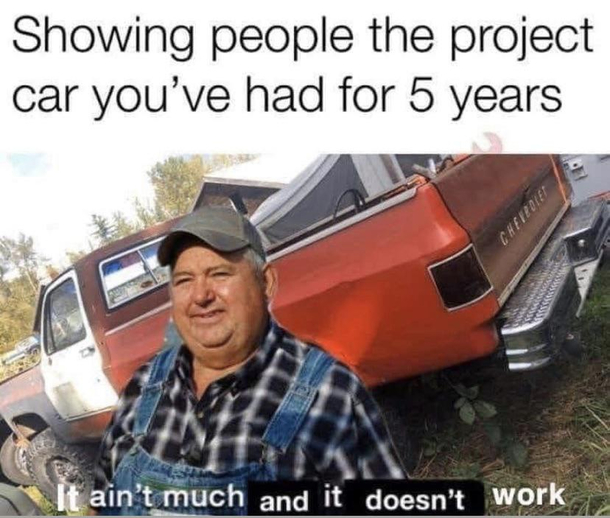 It aint much