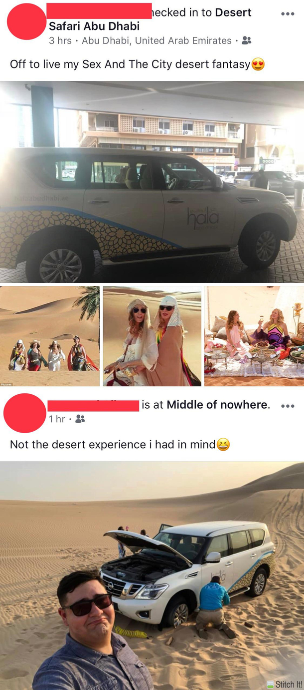 It didnt quite turn out the way my friend planned