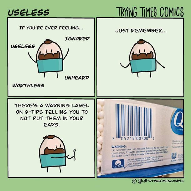 It feels so good though