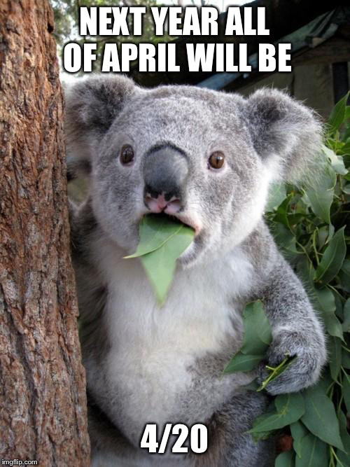 It just hit me