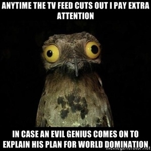 It just seems to happen so often in movies and tv shows