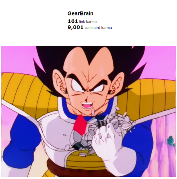 It may not be much but my comment karma passed something of a personal milestone just now