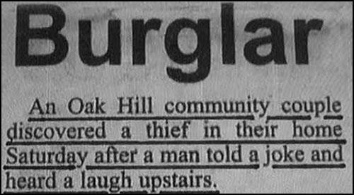 It must have been a good joke