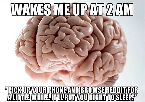 It never works