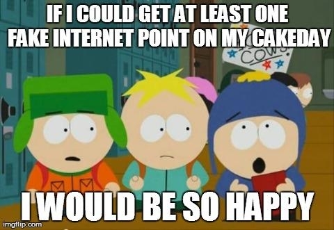 It only happens once a year