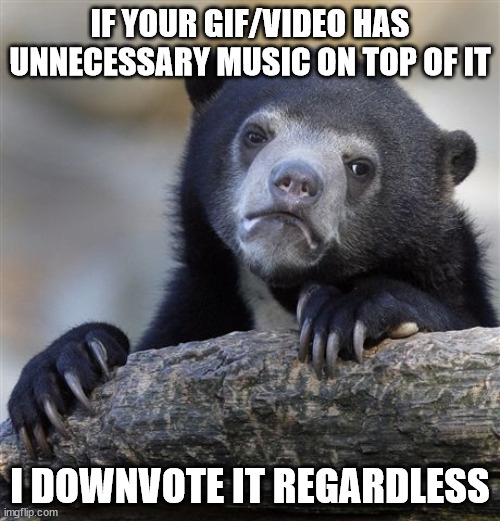It ruins so many videos that would otherwise be good