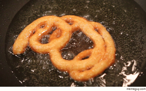 It seems RCooking isnt letting me post my Indian recipes - maybe youll appreciate my gif of Jalebi frying