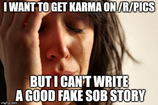 It seems to me that its the only way to get upvotes on there
