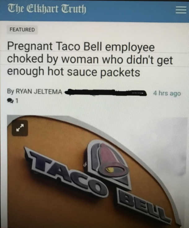 It speaks for itself 