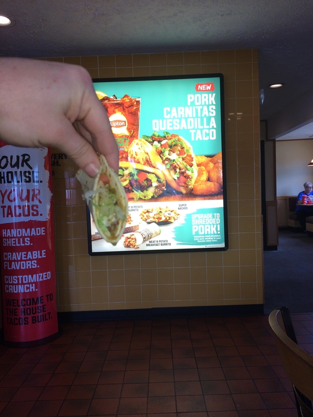 It tasted like it looked as well