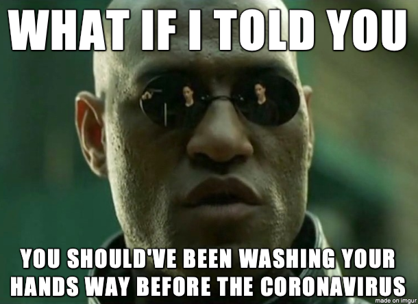 It took the Coronavirus for you all to realize this