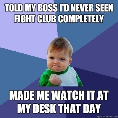 It was a good day