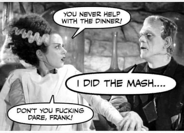 It was a graveyard smash