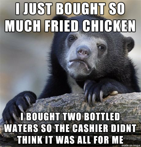 It was all for me