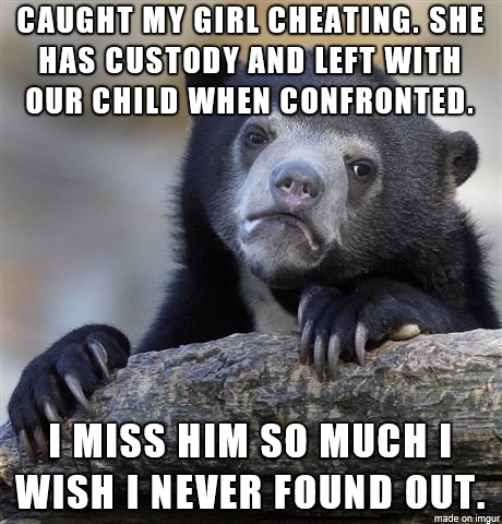 it was better not knowing