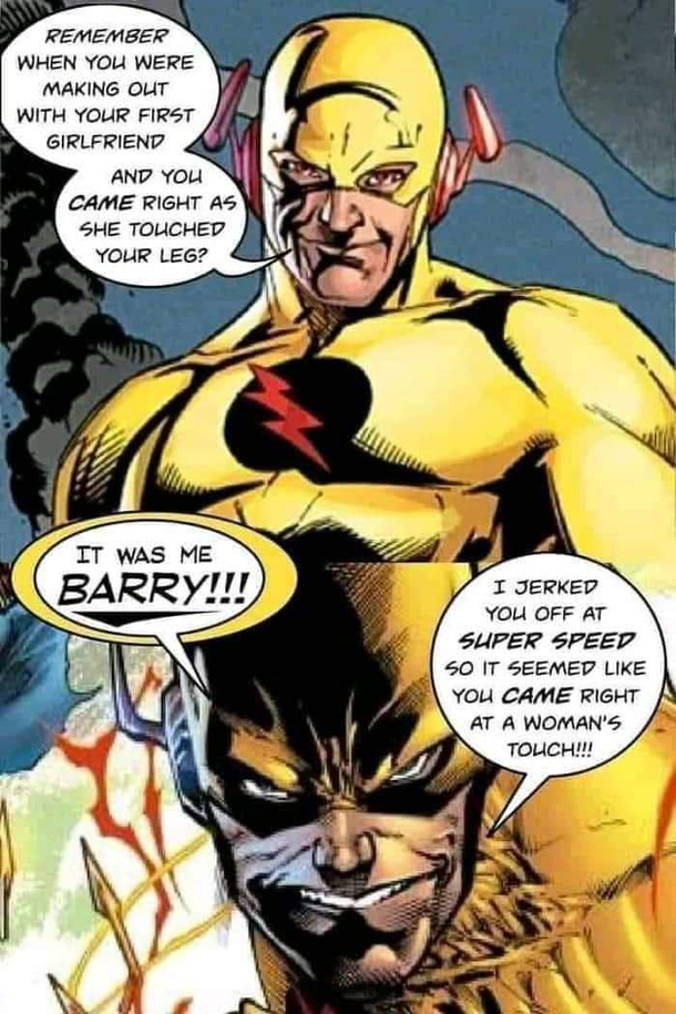 It was me Barry