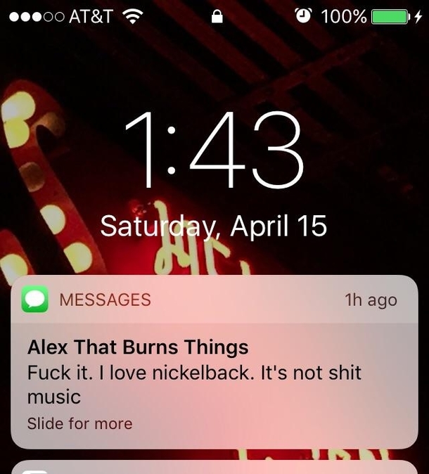 it was  oclock in the fucking morning