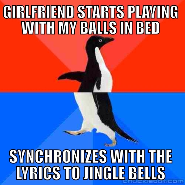It was terribly awkward