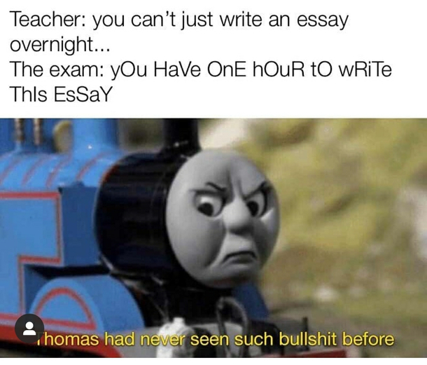 It was time for Thomas to go home